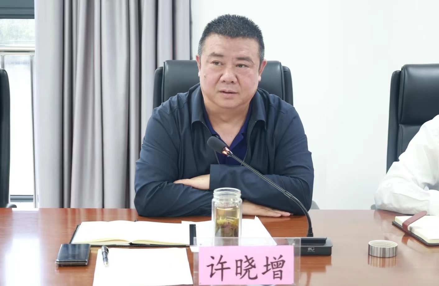 許曉增到漢鋼公司組織召開高附加值產品研發推廣專題會